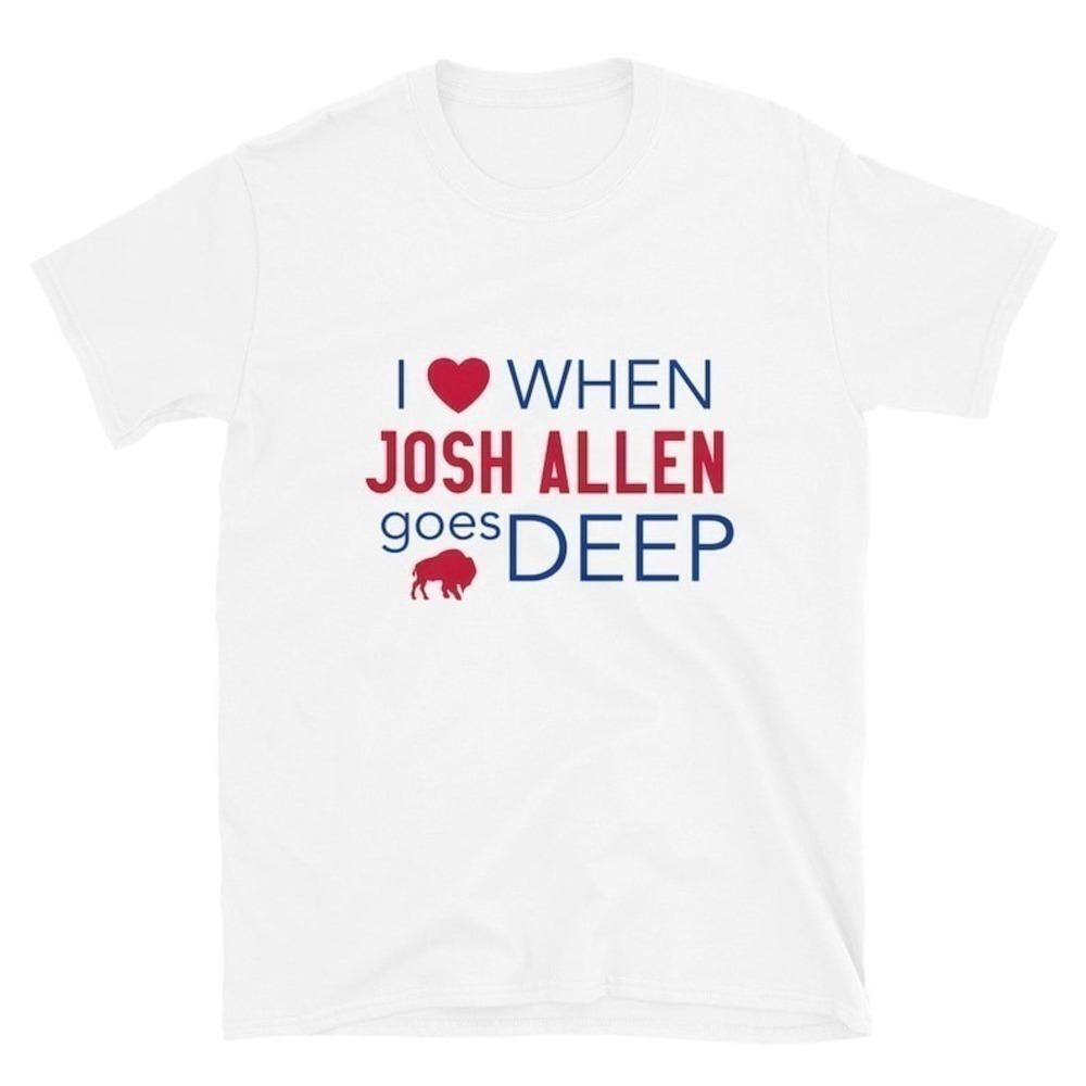 I Heart Josh Allen Buffalo Bills Football Retro Fan T-Shirt